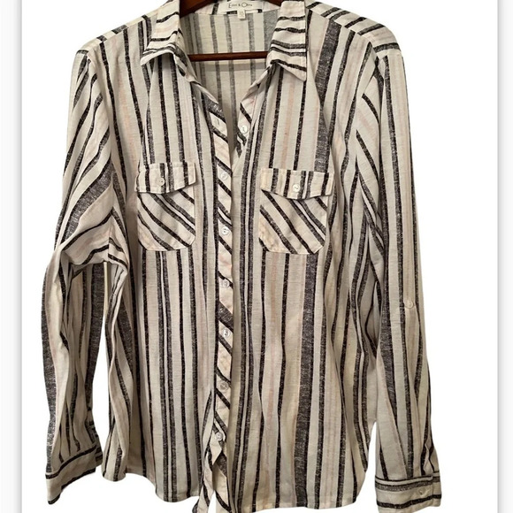 Eden & Olivia long sleeved blouse, size 3X - Picture 1 of 4